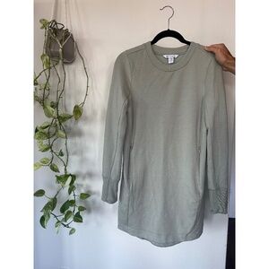 Athleta Coaster Luxe Sweatshirt Dress Size Small